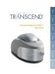 Transcend Heated Humidifier™ Quick Guide