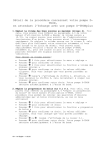 des recommandations d`utilisation transistoire (14/03/2003)