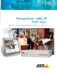 Enregistreur vidéo IP AXIS 262+