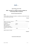 R&egrave;glement de la consultation