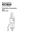 Vibromètre et tachymètre laser