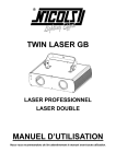 TWIN LASER GB MANUEL D`UTILISATION