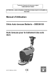 Manuel d`Utilisation - Truvox International