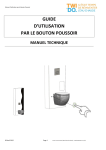 Guide d`utilisation du Bouton poussoir