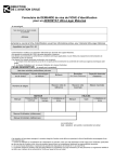 visa de fiche d`identification a&eacute;rostat ultra l&eacute;ger
