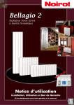 Notice radiateur à inertie Noirot Bellagio 2 - Noirot