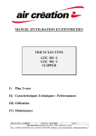 MANUEL D`UTILISATION ET D`ENTRETIEN TRICYCLES TYPE GTE