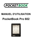Manuel d`utilisateur PocketBook 602