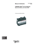 POWERLOGIC Circuit Monitor Manuel d`utilisation