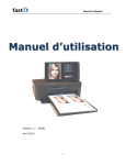 Manuel d`utilisation