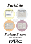 ParkLite - Manuale d`uso