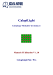 Manuel d`Utilisation CalepiLight