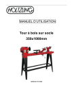 Tour &agrave; bois sur socle 350x1000mm