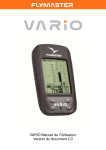 Flymaster VARIO manual FR v2-1