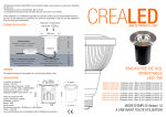 ENCASTRE DE SOL ORIENTABLE LED 9W