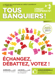 tous banquiers ! - Crédit Coopératif