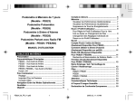 Podom&egrave;tre &agrave; M&eacute;moire de 7 jours (Mod&egrave;le : PE823) Podom&egrave;tre
