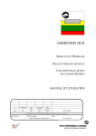 Manuel Utilisation GeoFond