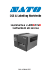 Imprimantes CL608e/612e Instructions de service