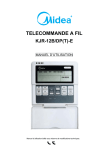 telecommande a fil kjr-12b/dp(t)-e