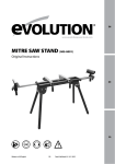 manuel d`utilisation - Evolution Power Tools