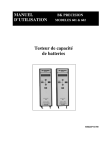 Testeur de capacit&eacute; de batteries