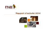 Rapport d`activité 2014 - Fédération nationale du bois