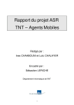 Rapport du projet ASR TNT - Département Informatique