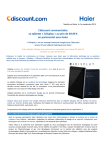 CP Partenariat Haier Cdiscount 140901