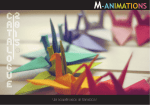 M-ANIMATIONS C A T A L O G U E 2 0 1 5