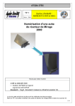 TP 1 : Num&eacute;risation de l`aube de turbine