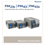 PM23c, PM43 et PM43c Imprimante de milieu de gamme