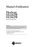 FlexScan SX2262W/SX2462W Manuel d`utilisation