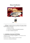 Manuel d`utilisation de DVD-Base