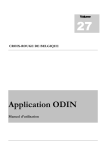 Application ODIN