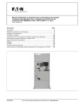 Manuel d`utilisation et d`entretien pour commutateurs de transfert à