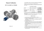 Manuel d`utilisation MVVS 116 IRS No: 13230100