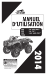 MANUEL D`UTILISATION