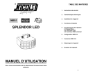 SPLENDOR LED MANUEL D`UTILISATION