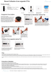 Manuel d`utilisation d`une ecigarette E-Flat