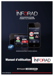 Télécharger le manuel d`utilisation de l`application INFORAD iPhone