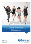 Manuel d`utilisation TS Evaluation