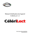 Manuel d`utilisation du logiciel CélériLect 1.2