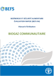 biogaz - petite &eacute;chelle - Food and Agriculture Organization of the