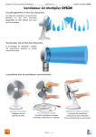 Les ventilateurs Air Multiplier de DYSON