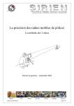 La précision des radars mobiles de polices