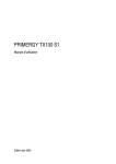 PRIMERGY TX100 S1 - Fujitsu manual server