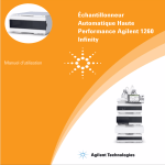 Échantillonneur Automatique Haute Performance Agilent 1260 Infinity