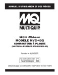 mvc-40g - Multiquip UK