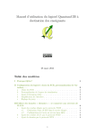 Manuel d`utilisation du logiciel QuantumGIS &agrave; destination des